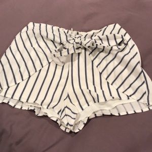 Never worn LF shorts with tie bow front